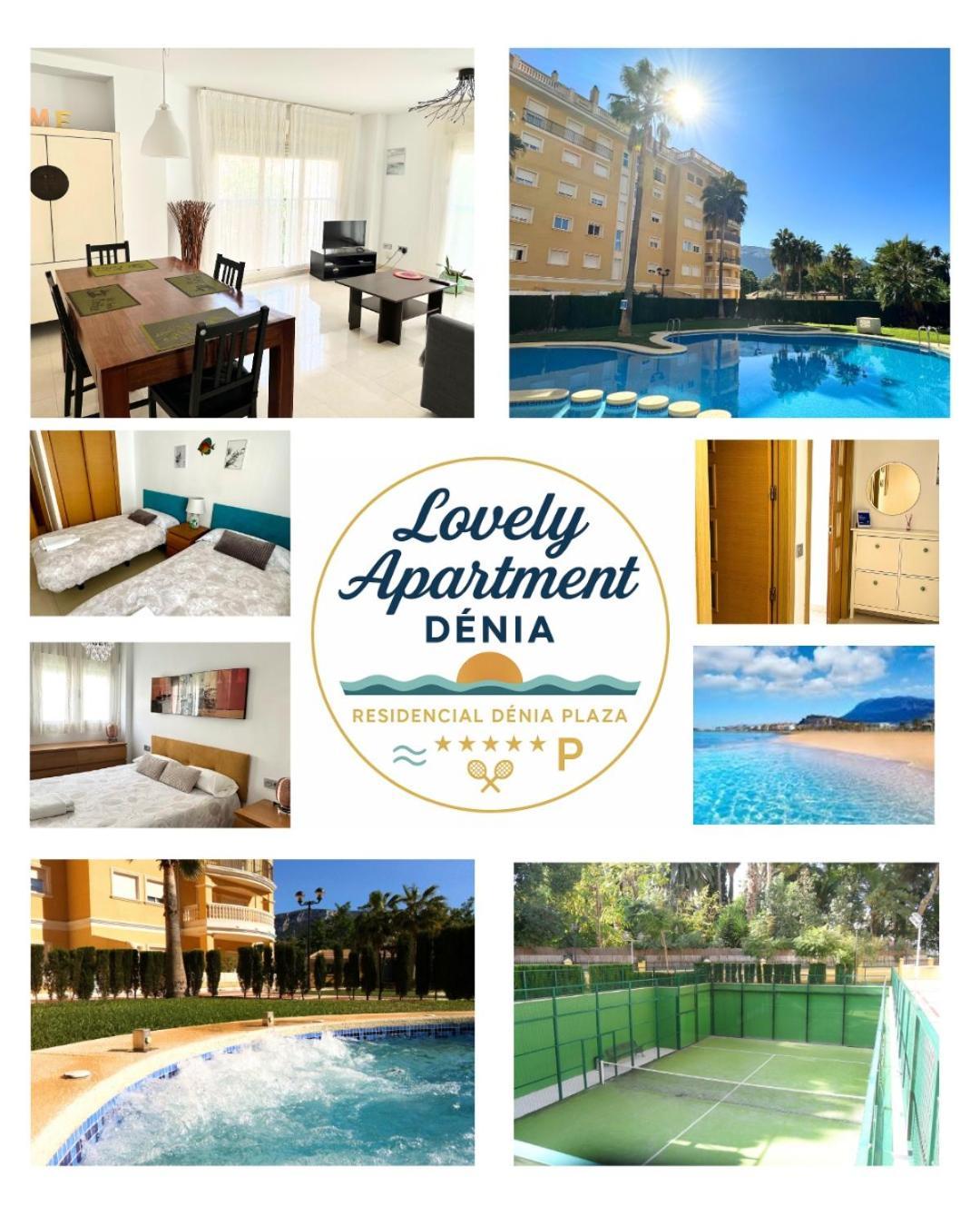 Lovely Apartment Denia, Piscina, Jacuzzi, Padel, Parking Экстерьер фото